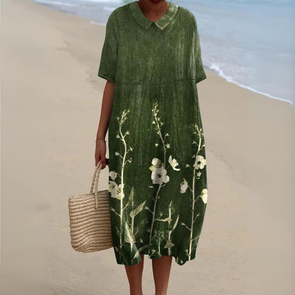 Heidi-Mode | Buntes Baumwoll-Sommerkleid