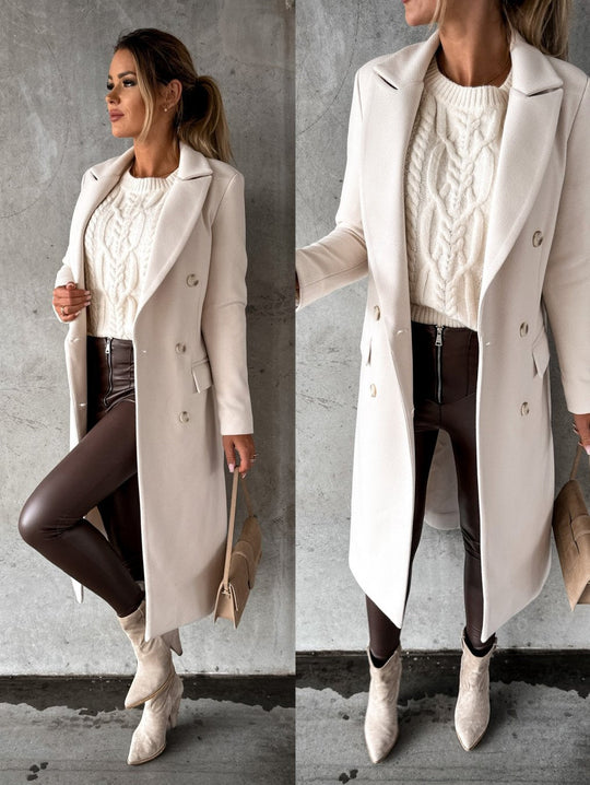 Elegante warme Winterjacke