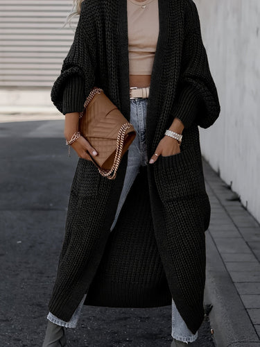 Heidi-Mode | Steigern Sie Ihren Stil mit dieser unwiderstehlich gemütlichen Strickjacke mit langen Ärmeln