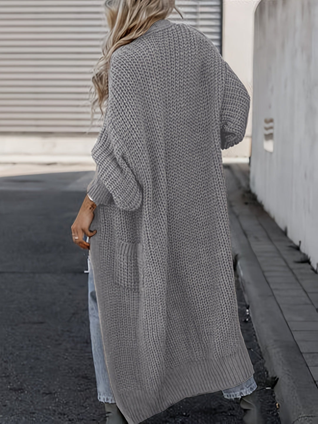 Heidi-Mode | Steigern Sie Ihren Stil mit dieser unwiderstehlich gemütlichen Strickjacke mit langen Ärmeln