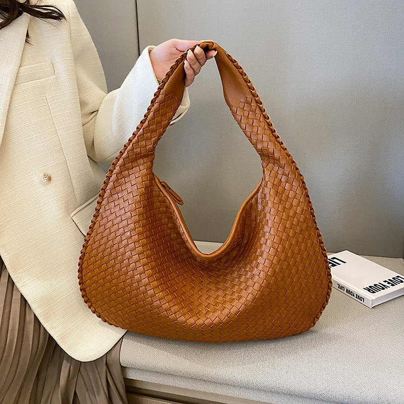 Heidi-Mode | Elegante Geflochtene Schultertasche