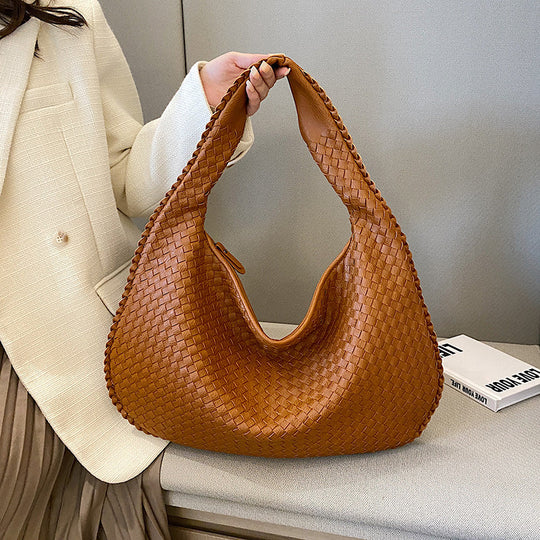Heidi-Mode | Elegante Geflochtene Schultertasche