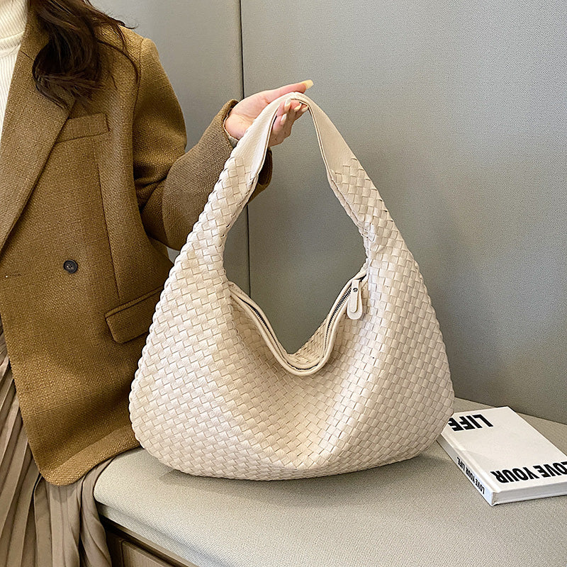 Heidi-Mode | Elegante Geflochtene Schultertasche