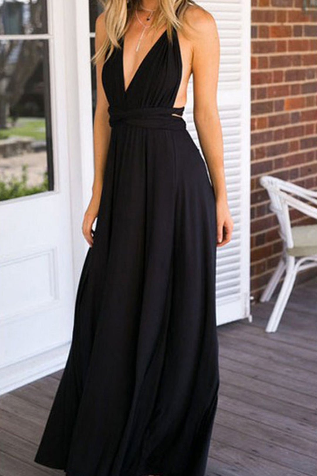 Heidi-Mode | Multi Wear Trägerlose Maxikleid