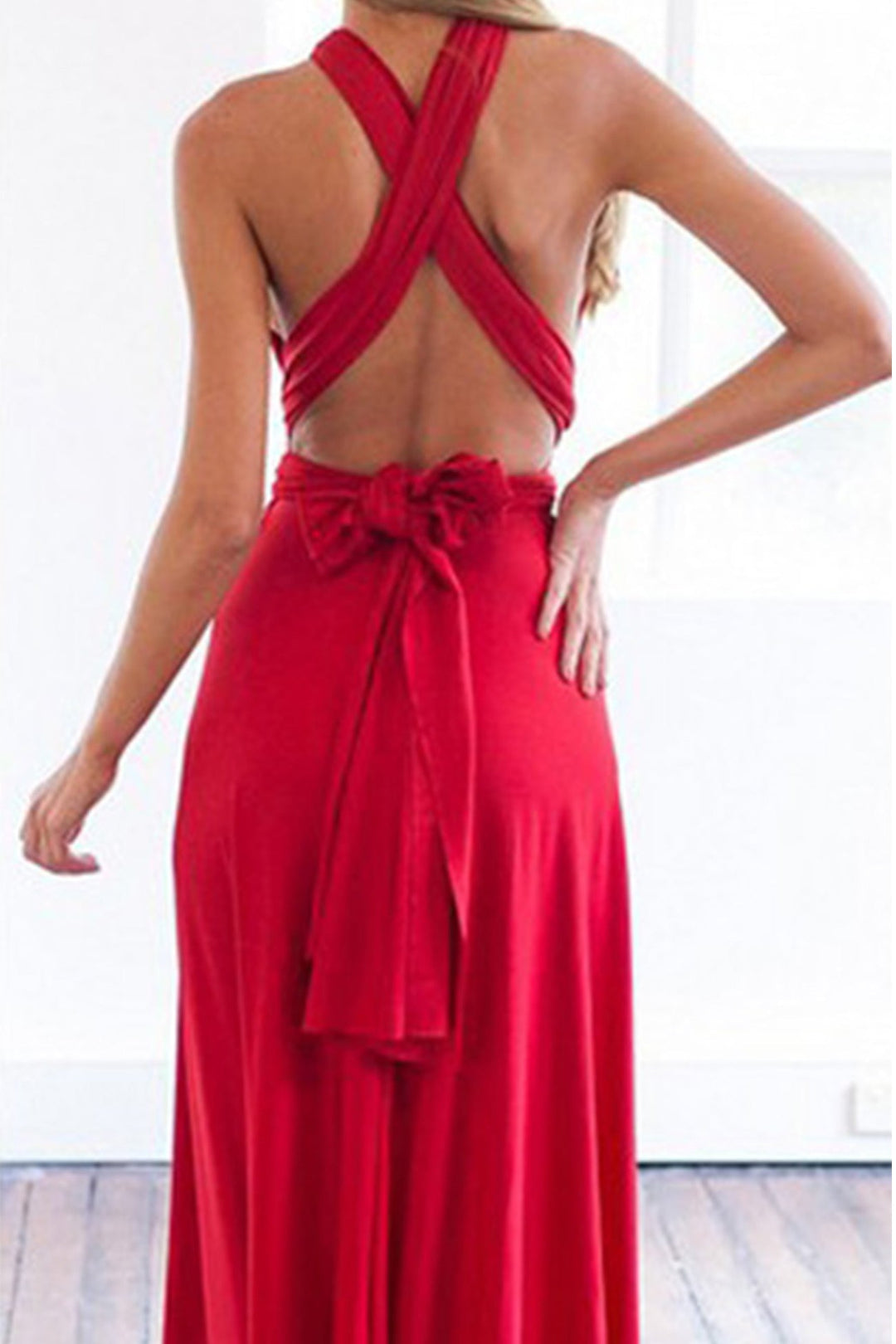 Heidi-Mode | Multi Wear Trägerlose Maxikleid