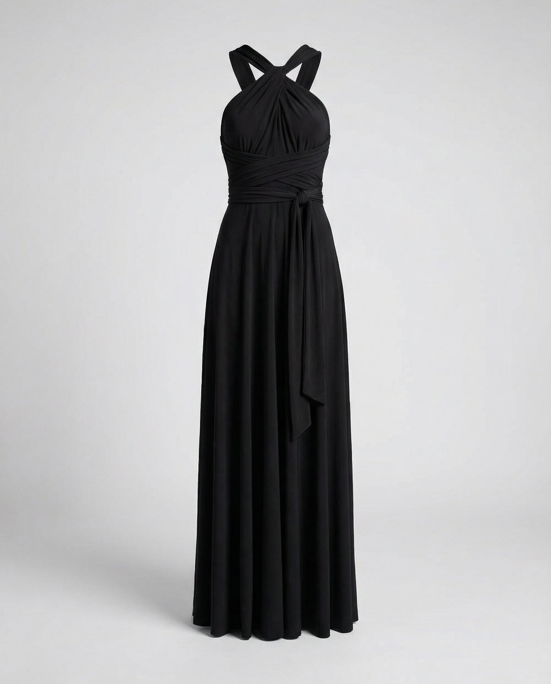 Damen Multiway Wickelkleid mit 50+ Tragevarianten & Elastischem Stoff | Heidi-Mode
