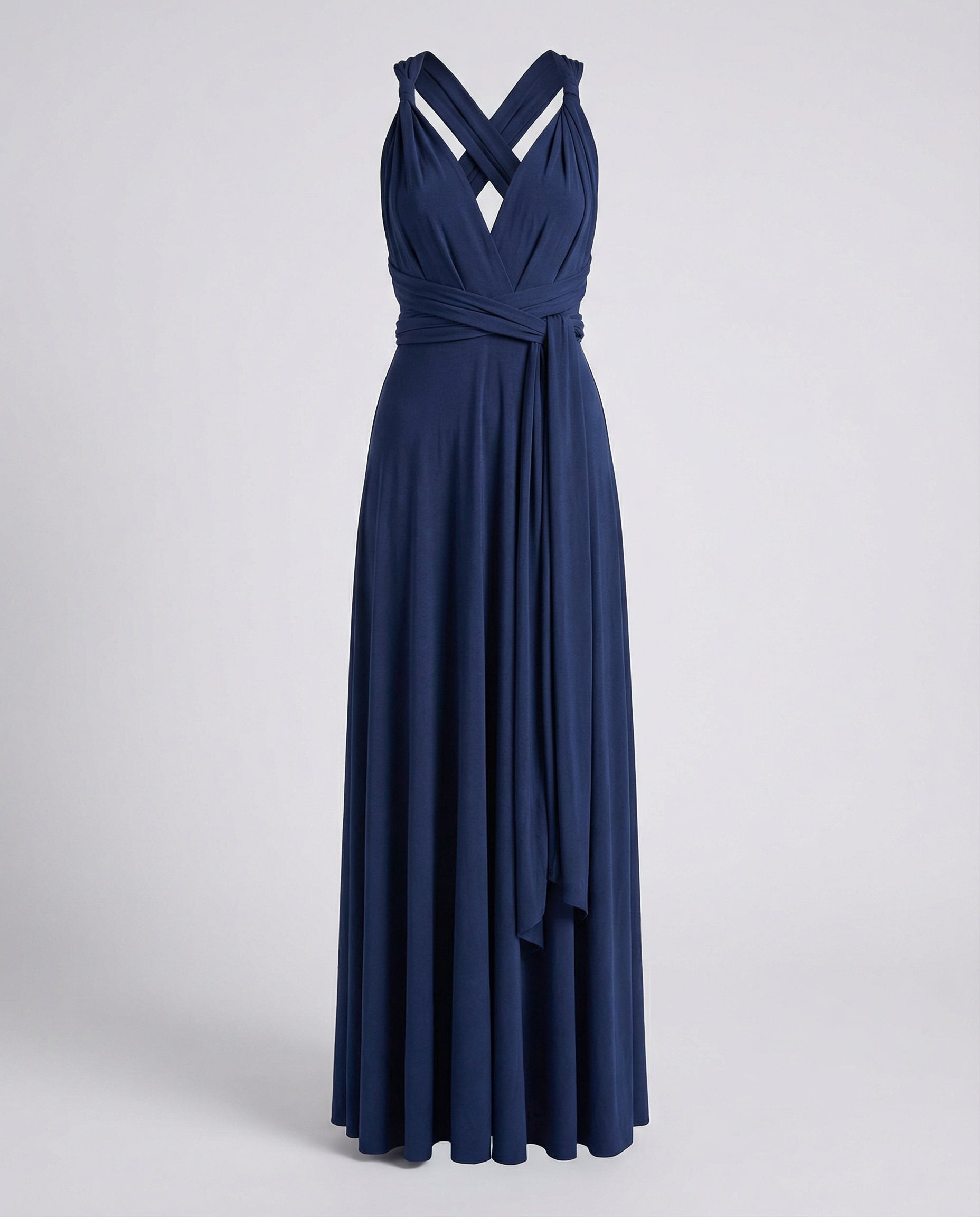 Damen Multiway Wickelkleid mit 50+ Tragevarianten & Elastischem Stoff | Heidi-Mode