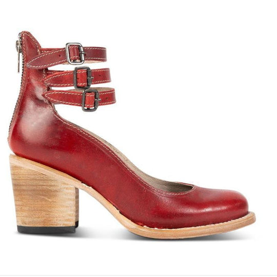 Heidi-Mode | Modische Pumps mit Knöchelriemen