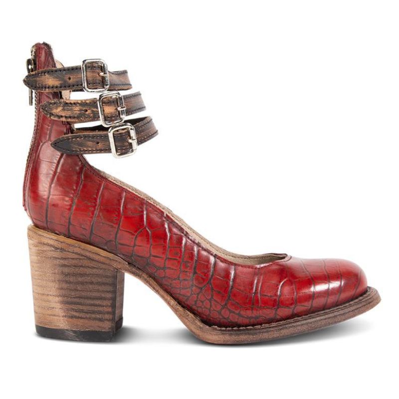 Heidi-Mode | Modische Pumps mit Knöchelriemen