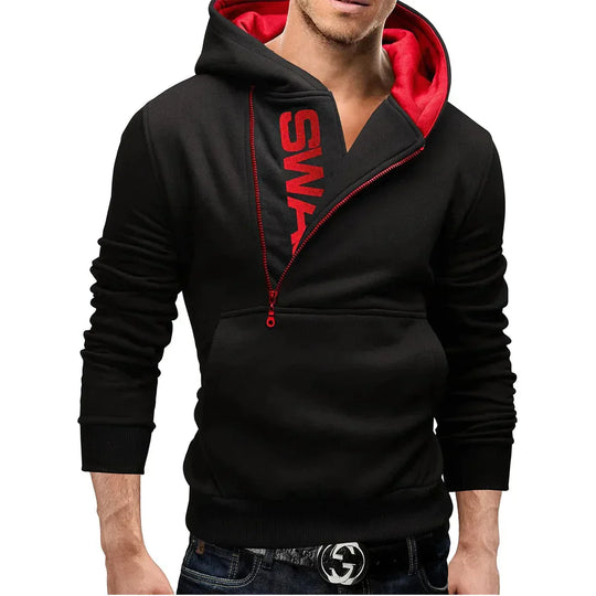 Heidi-Mode | Stylischer Hoodie mit Reißverschluss an Der Seite
