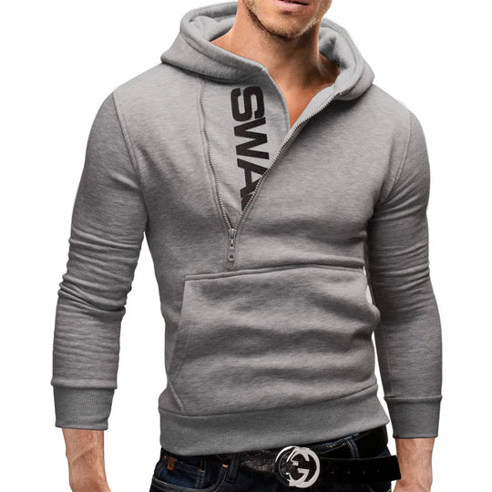 Heidi-Mode | Stylischer Hoodie mit Reißverschluss an Der Seite