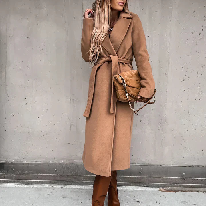 Heidi-Mode | Trenchcoat Aus Wollgemisch Für Damen