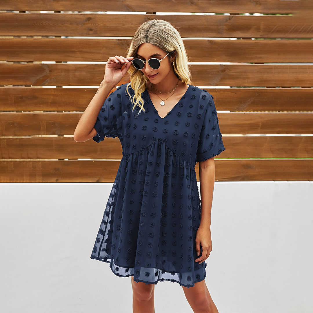 Heidi-Mode | Leichte Sommer Mini Kleid