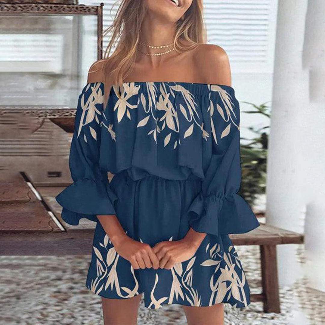 Heidi-Mode | Ohne Schulter Sommerkleid