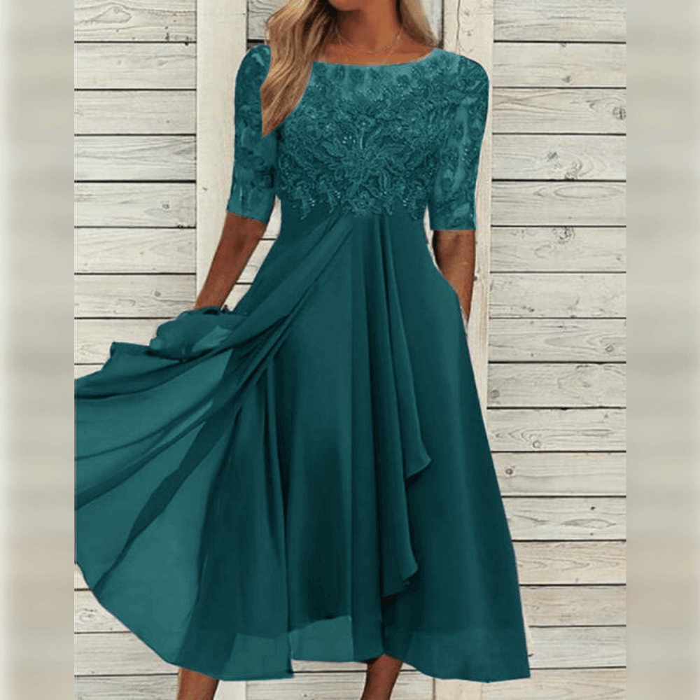 Elegantes und Bequemes Kleid