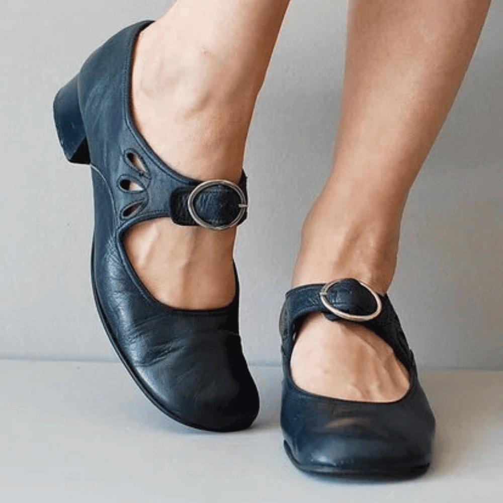 Heidi-Mode | Bequeme Lederschuhe für Damen