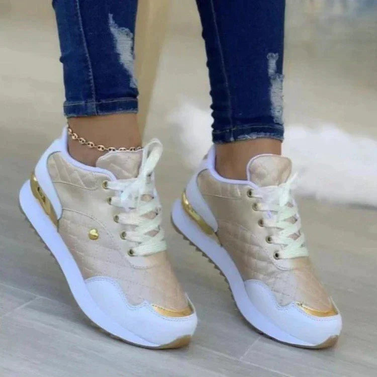 Heidi-Mode | Plateauschuhe Zum Schnüren