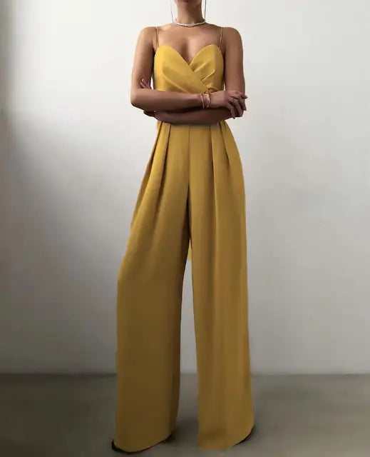 Heidi-Mode | Damen Jumpsuit Formal Herz