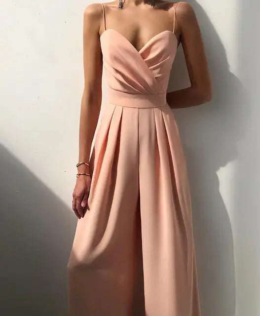 Heidi-Mode | Damen Jumpsuit Formal Herz