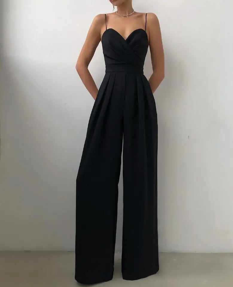 Heidi-Mode | Damen Jumpsuit Formal Herz
