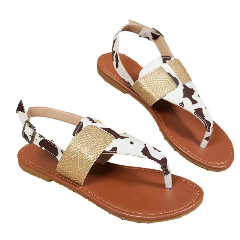 Heidi - Lässige Slingback-Strandsandalen