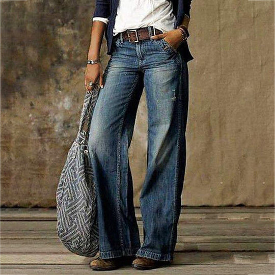 Heidi-Mode | Vielseitige & Moderne Damen Straight Leg Jeans