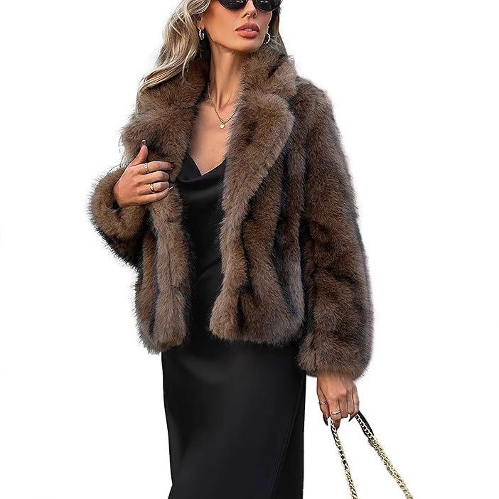 Damen Kunstpelzjacke Heidi-Mode