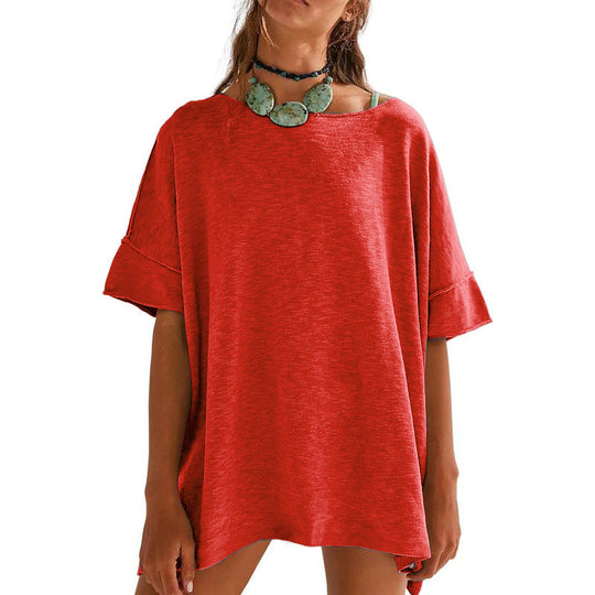 Damen Oversized Relaxed Fit T-Shirt Heidi-Mode