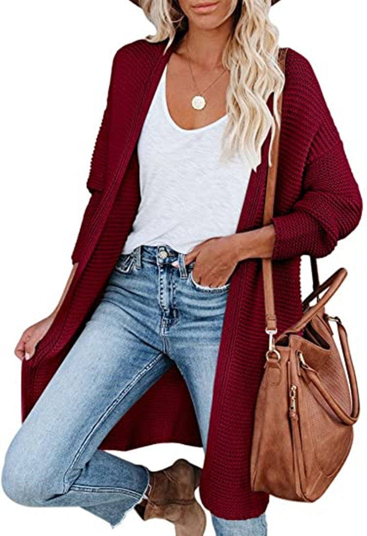 Damen Strickmantel Heidi-Mode