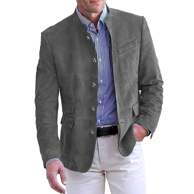Herren elegante und modische Anzugjacke aus hochwertigem Heidi-Mode