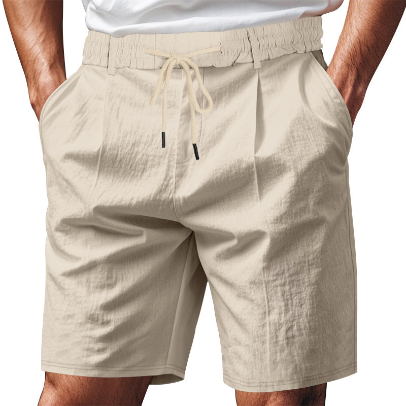 Damen bequeme Sweatshorts mit verstellbarem Bund und Seitentaschen Heidi-Mode