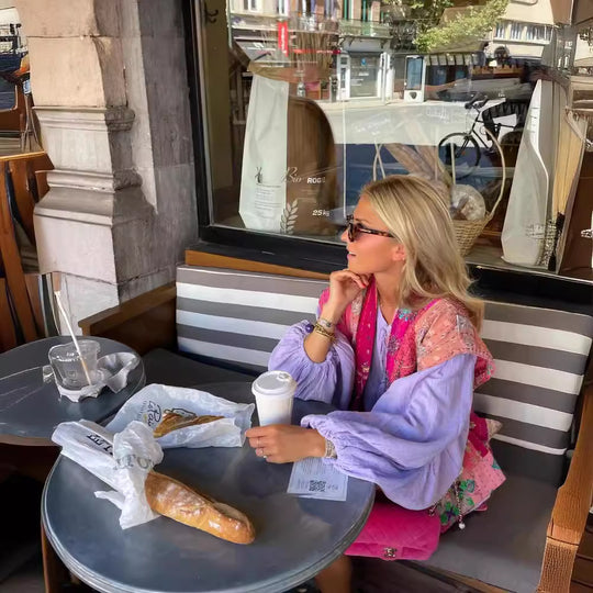 Damen Kurze, bestickte Sommerjacke Heidi-Mode