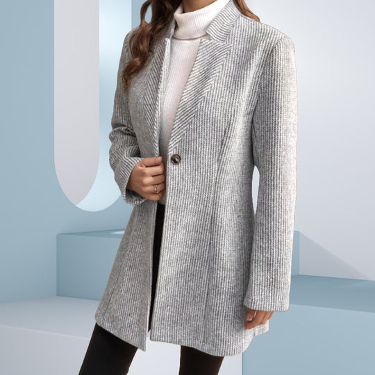 Damen eleganter Blazer mit strukturiertem Design Heidi-Mode