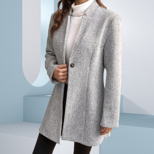 Damen eleganter Blazer mit strukturiertem Design Heidi-Mode