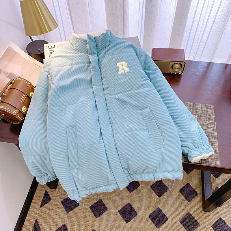 Damen Wattierte Freizeitjacke mit luxuriösem Stehkragen und praktischen Taschen Heidi-Mode