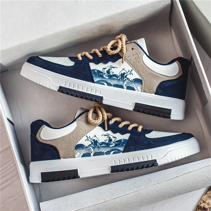 Femme Artistic Low-Top Sneakers Heidi-Mode