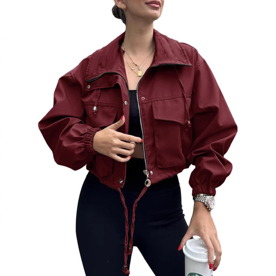 Damen sportliche Kurzjacke Heidi-Mode