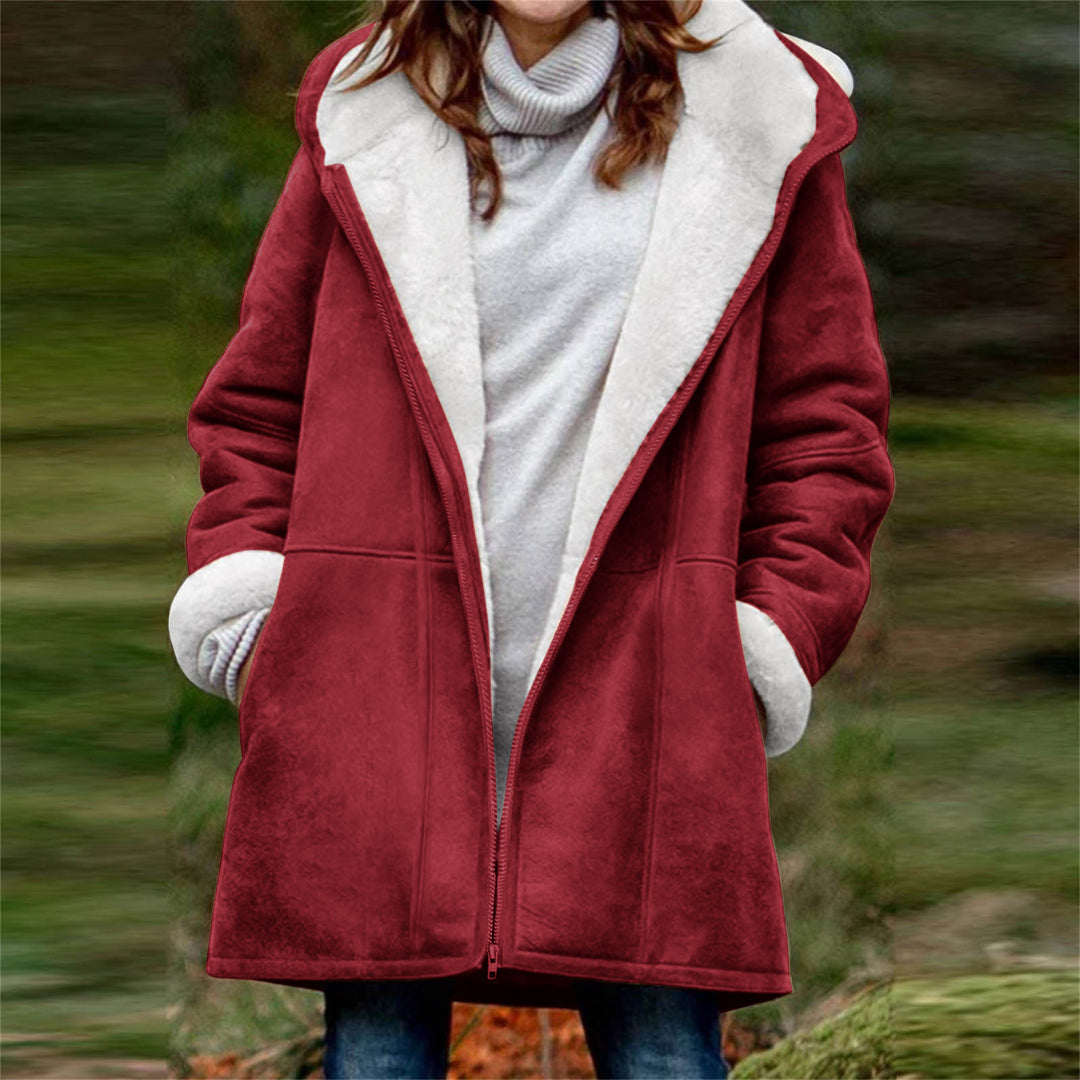 Damen Fleecegefütterte Outdoor-Jacke Heidi-Mode