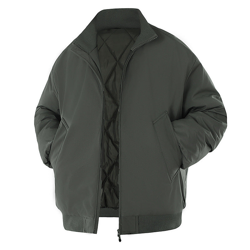 Herren Winterjacke mit warmem Innenfutter und praktischen Taschen Heidi-Mode