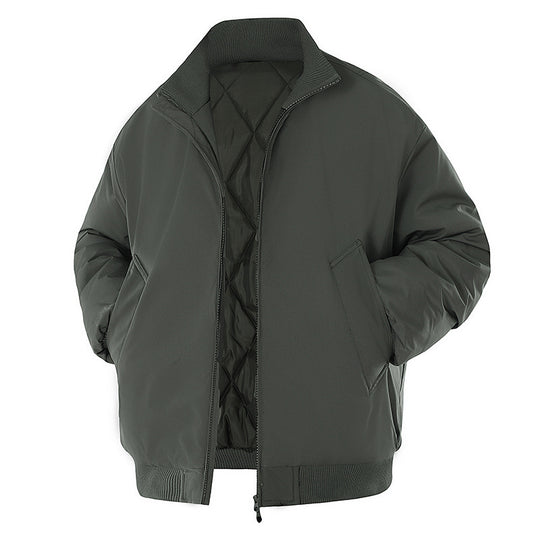 Herren Winterjacke mit warmem Innenfutter und praktischen Taschen Heidi-Mode