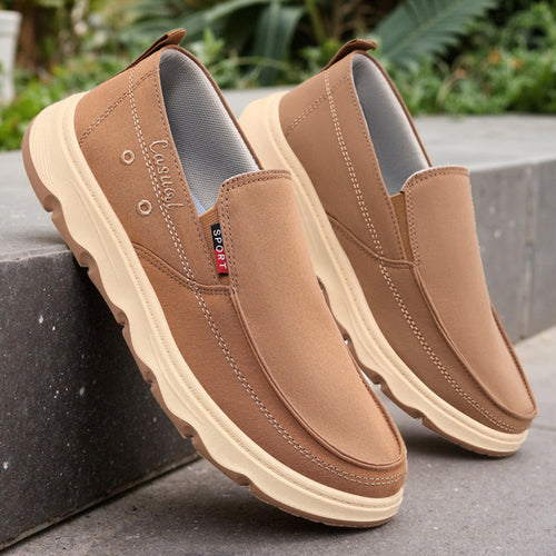 Damen Freizeit Slip-On Schuhe mit rutschfester Sohle und bequemem Innenfutter Heidi-Mode