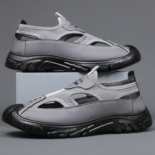 Herren Atmungsaktive Outdoor-Sandalen mit rutschfester Sohle Heidi-Mode