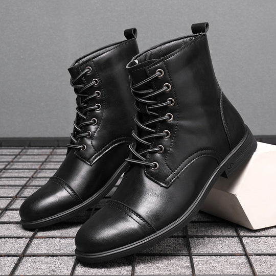 Heidi-Mode | Bequeme Rutschfest Runde Zehe Stiefelette