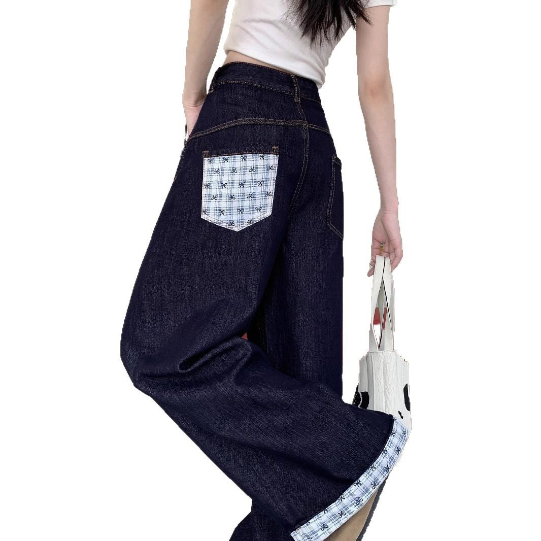 Damen Weite Jeanshose Heidi-Mode