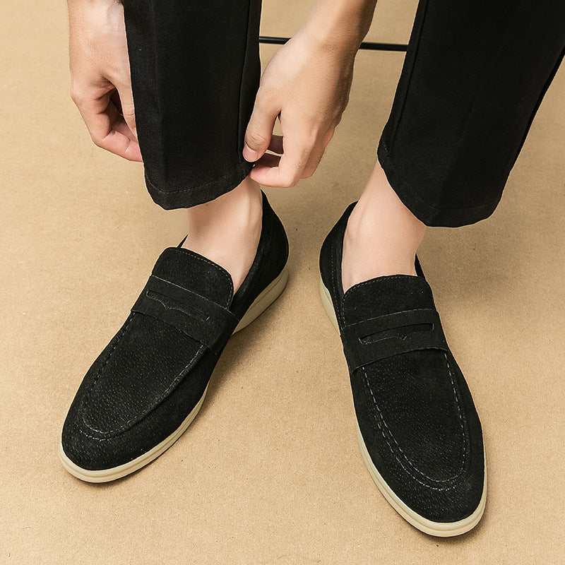 Leder-Loafer - Gio