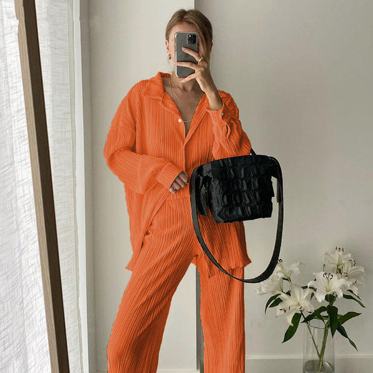 Heidi-Mode | Grauen Damen Komplett mit weitem Bein
