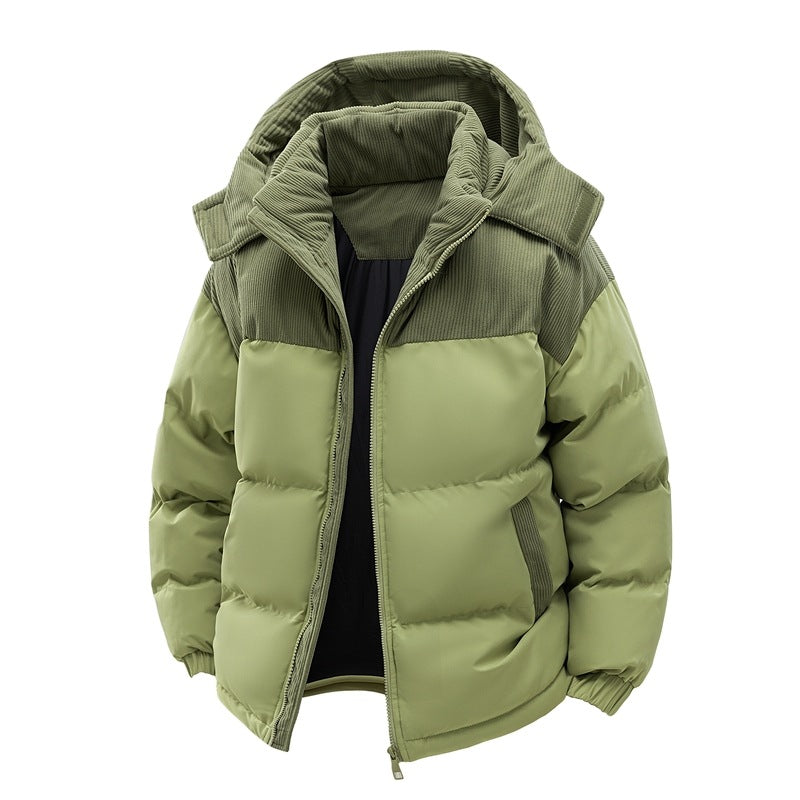 Damen isolierte Pufferjacke mit kuscheligem Innenfutter und verstellbarem Kapuzensystem Heidi-Mode