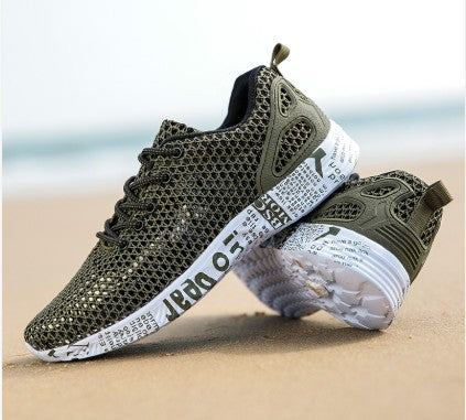 Herren Leichte Atmungsaktive Netz Sportschuhe Heidi-Mode