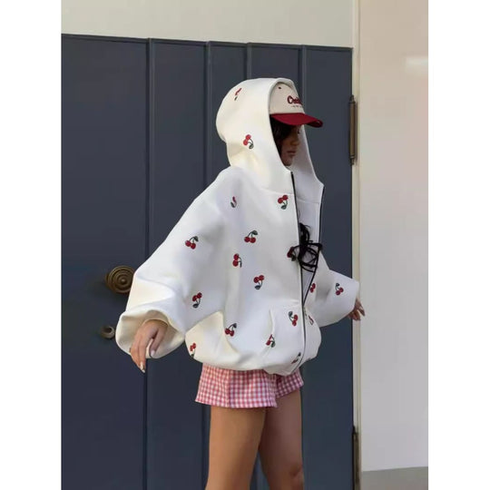 Heidi-Mode | Cherry Street Wear Sport Kapuzenpulli