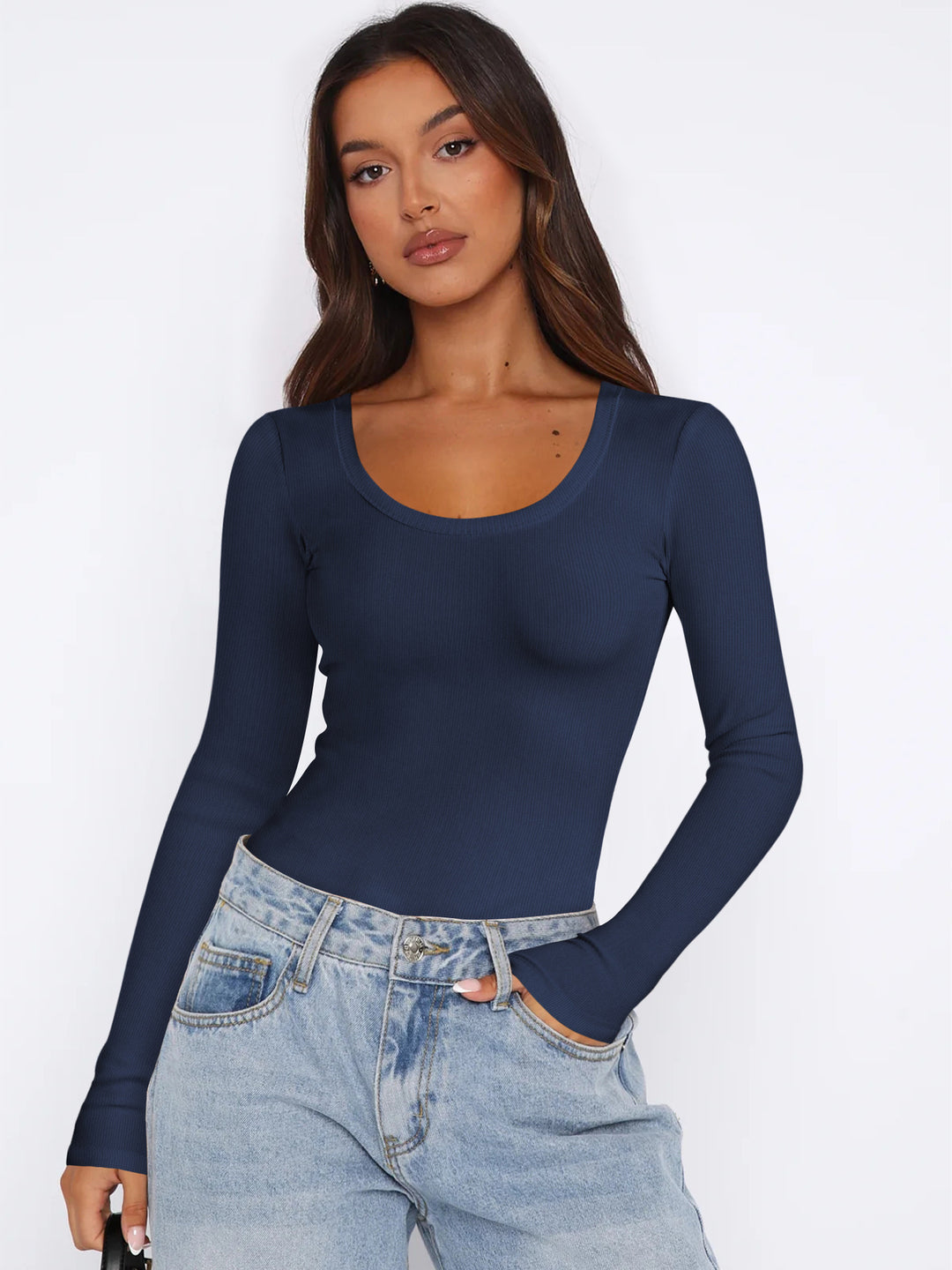 Damen Langarmshirt Heidi-Mode